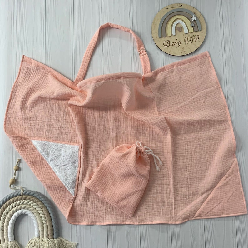 Breastfeeding Cover Breast feeding Apron Nursing gift Nursing shawl Muslin nursing cover Nursing Apron Muslin Pregnancy Nursing Gift