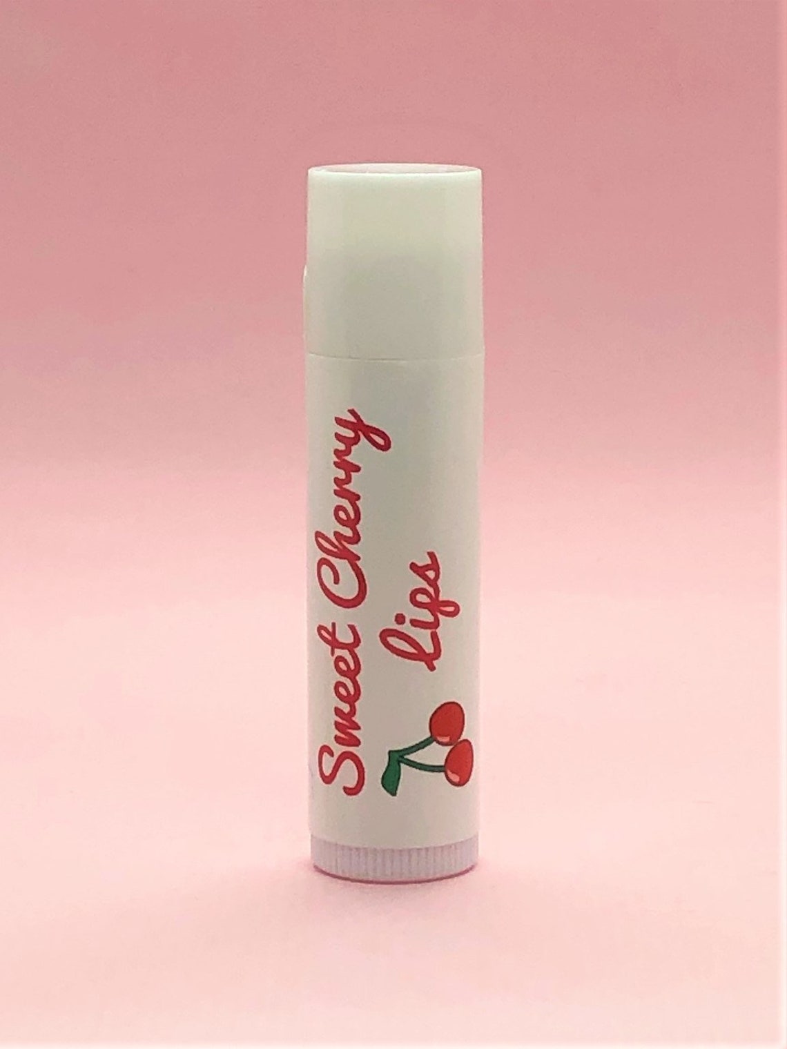 Sweet Cherry Lips Lip Balm Natural Cherry lipbalm lip Etsy
