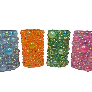 Reusable Mini Lighter Case - Rhinestone Various Colours