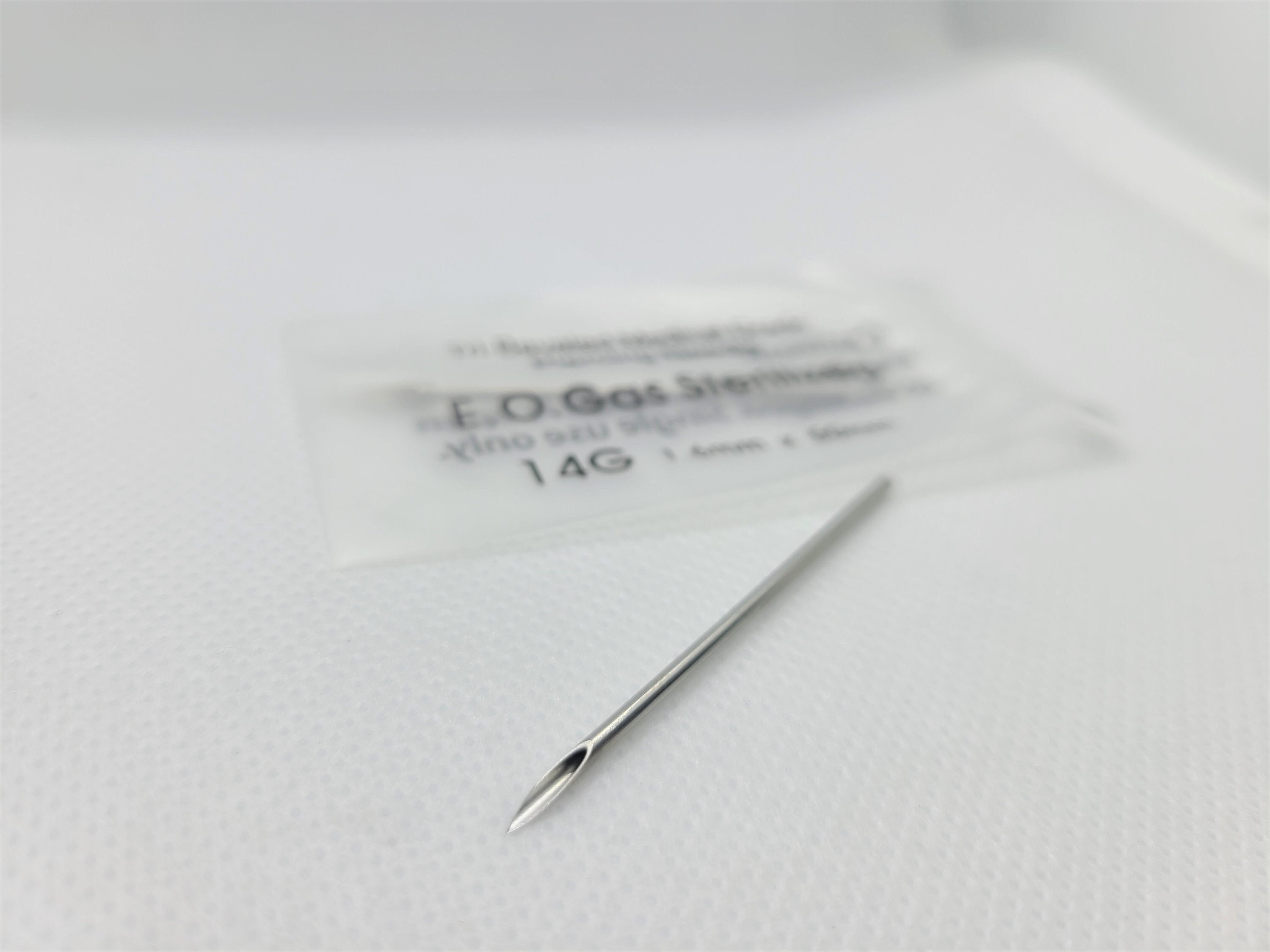 Piercing Needle DIY Piercing Hollow Medical Grade Needle E.O Gas