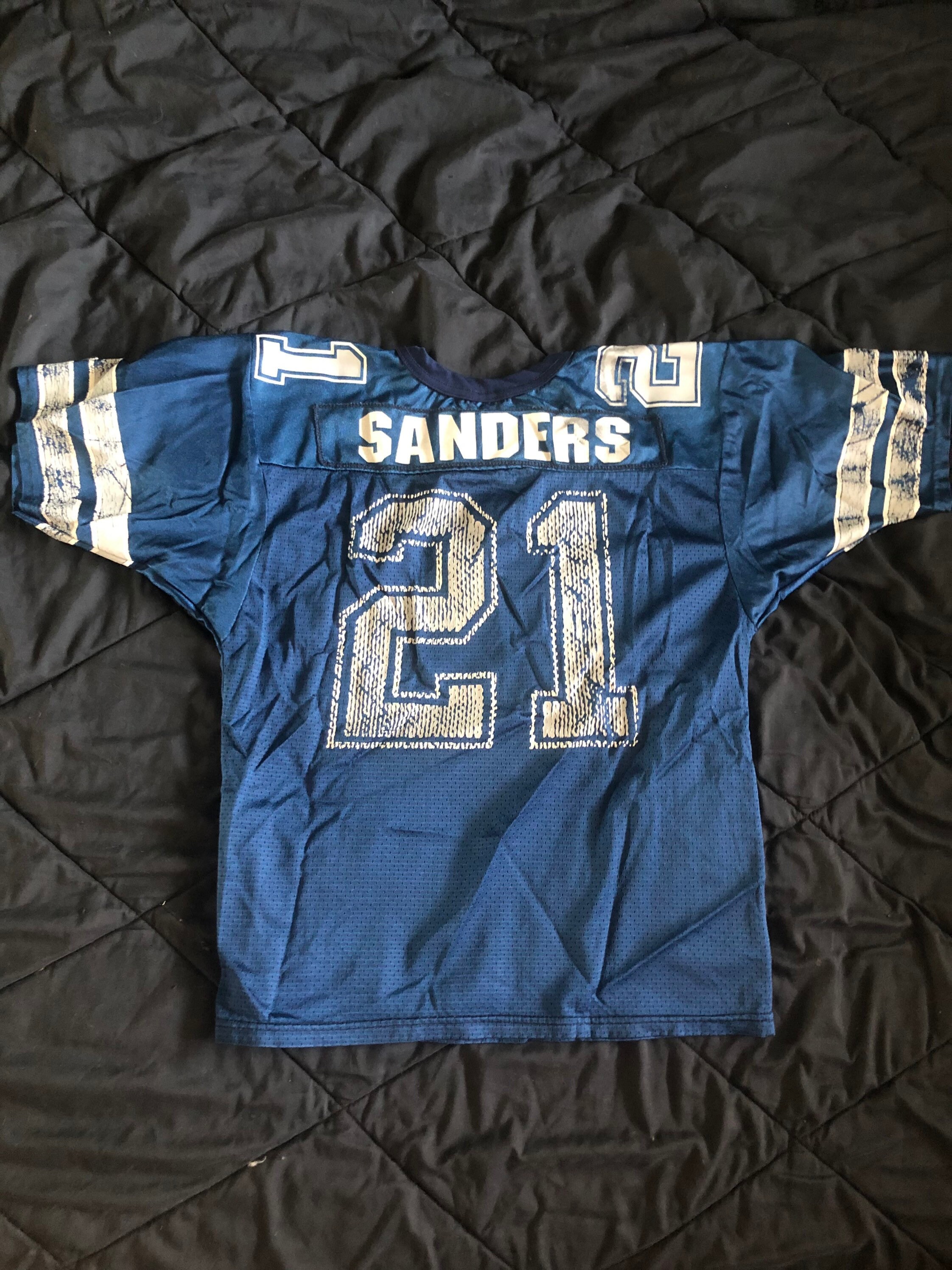 Vintage Wilson Deion Sanders Dallas Cowboys Jersey Size Womans Small