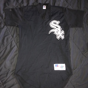 Russell Authentic Jim Abbott Chicago White Sox Jersey Vtg Russell Authentic Jim Abbott Chicago White Sox Jersey Vtg