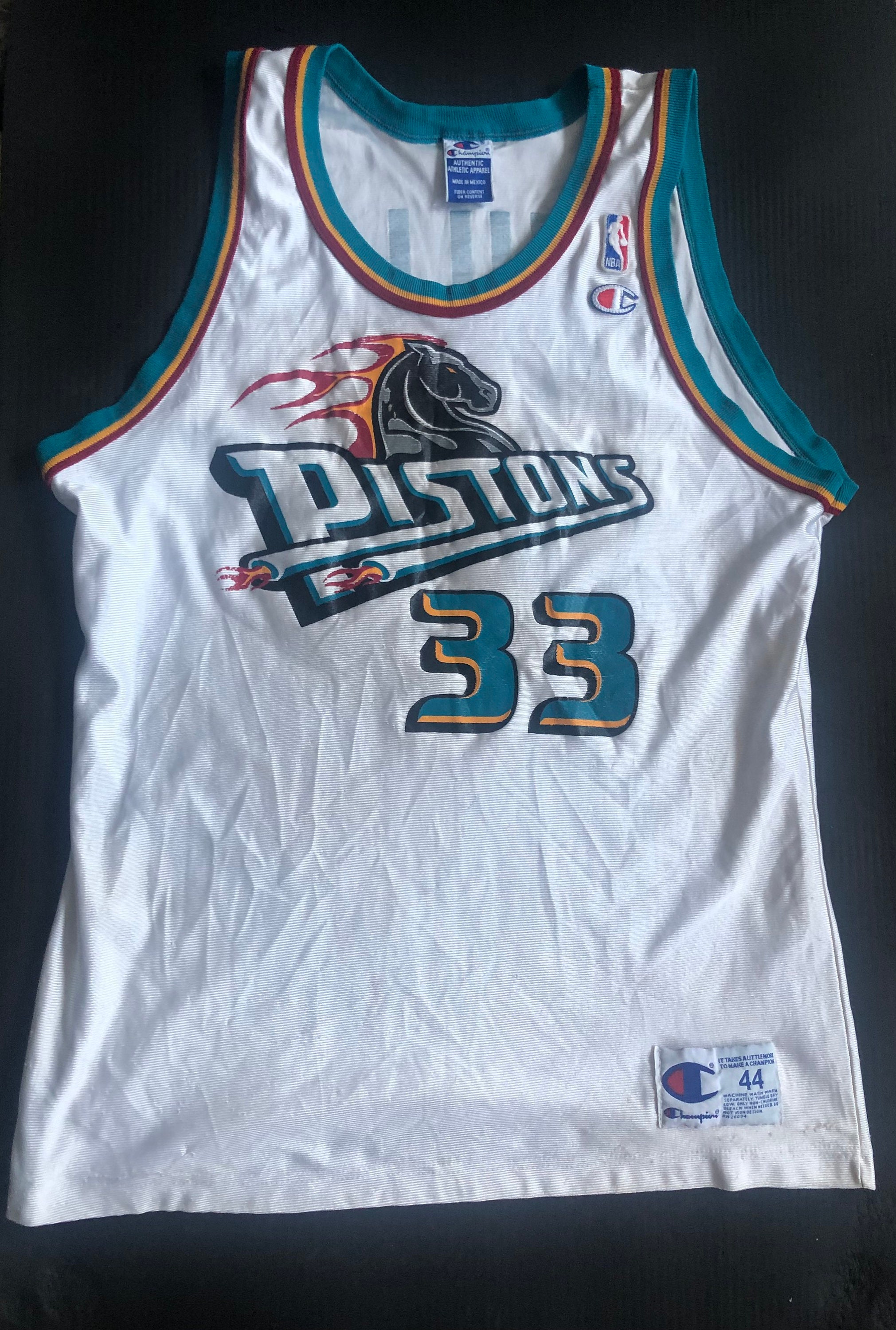 ThingsIBuyForYou Grant Hill Vintage Nike Authentic Basketball Jersey