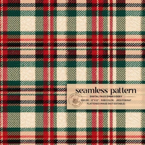 Weihnachten Rot Grün Kariert Nahtlos, Vintage Karierte Stoff Textur, Winter Stoff Nahtlose Muster, Weihnachten Plaid Digitale Papier Textur