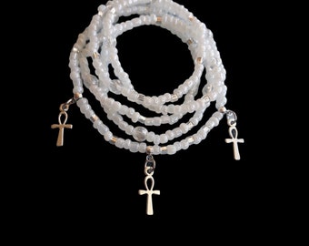 ankh waist beads