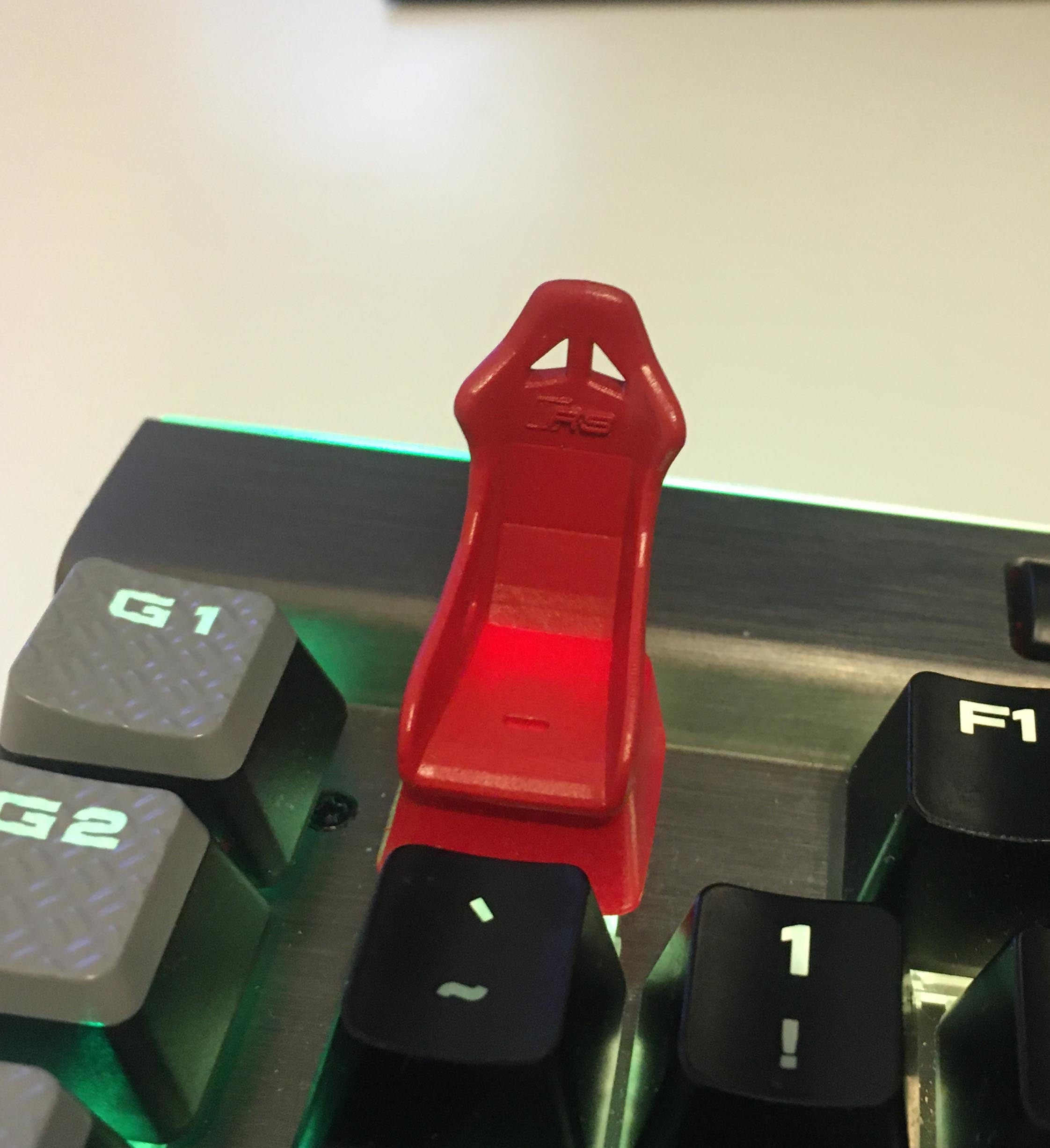 Artisan Race Car Seat Keycap for Cherry MX Backlit LED Etsy UK