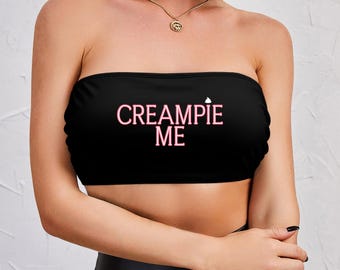 Mature, Creampie Me Women Wrap Chest, C*m Sl*t Gift, Women Wrap Chest, Sl*t Top