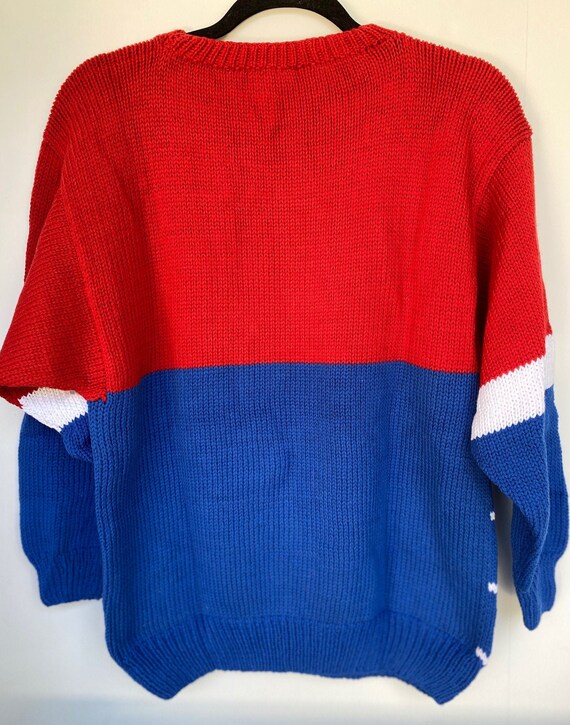 New Vintage Football Crew Neck Sweater from the 1… - image 3