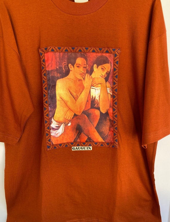 New Vintage Gauguin Artist T-Shirt from the 1990's - image 3