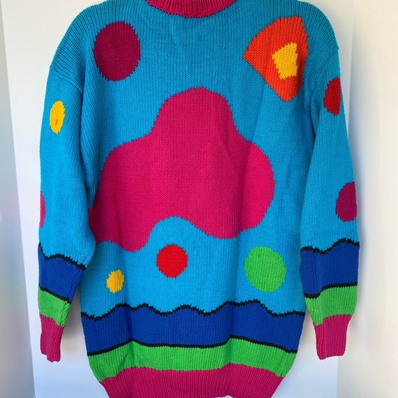 New Vintage Novelty Summer Lovers Crew Neck Sweat… - image 3