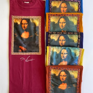 New Vintage Da Vinci Artist T-Shirt from the 1990&#39;s
