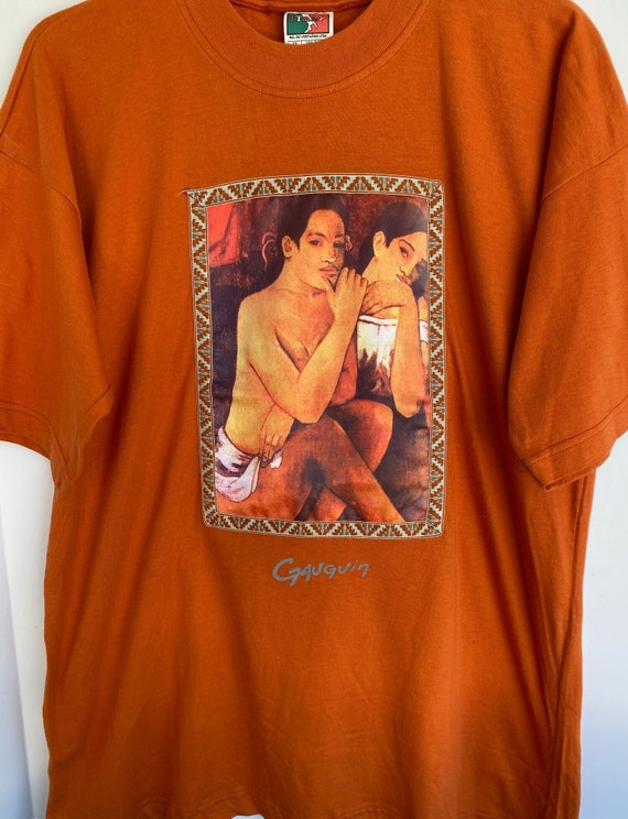 New Vintage Gauguin Artist T-Shirt from the 1990's - image 2