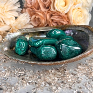 Malachite Tumbled Stone