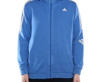 navy blue adidas hoodie