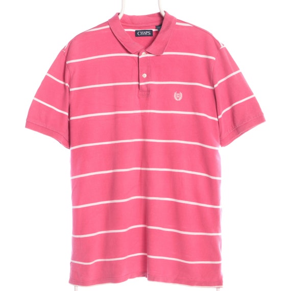 Pink Chaps Short Sleeve Polo Shirt 