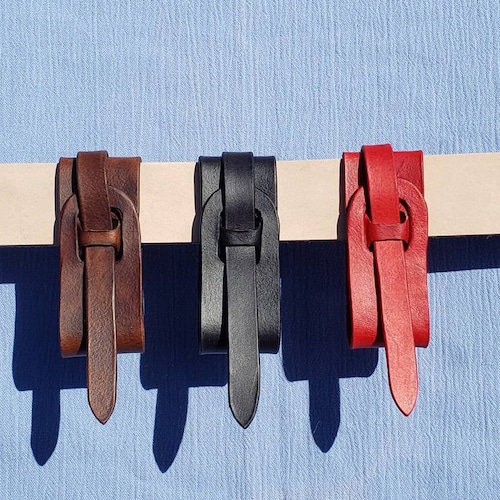 Strap Clasp Leather Mug Belt Hanger / Frog / Hook Etsy