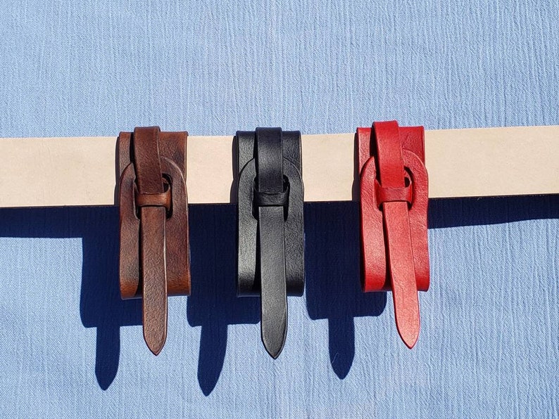 Strap Clasp Leather Mug Belt Hanger / Frog / Hook Etsy