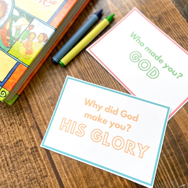 New City Catechism Printable - Etsy