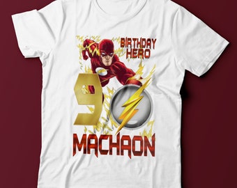 the flash birthday shirt