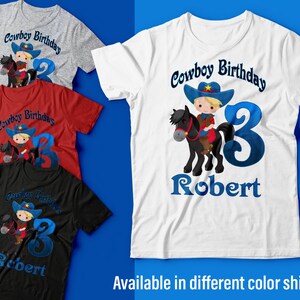 Cowboy Birthday Shirt, Cowboy Shirt, Cowboy Tshirt, Cowboy Party Supplies, Cowboy Birthday, Cowboy Birthday Outfit, Cowboy Tee