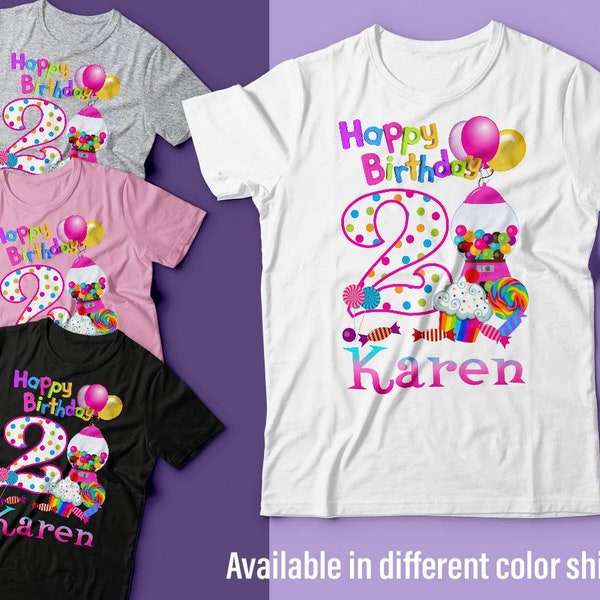 Candyland Birthday Shirt - Candyland Shirt - Candyland shirt - Candyland Party Supplies - Candyland Birthday - Candy Land Shirt - Candyland