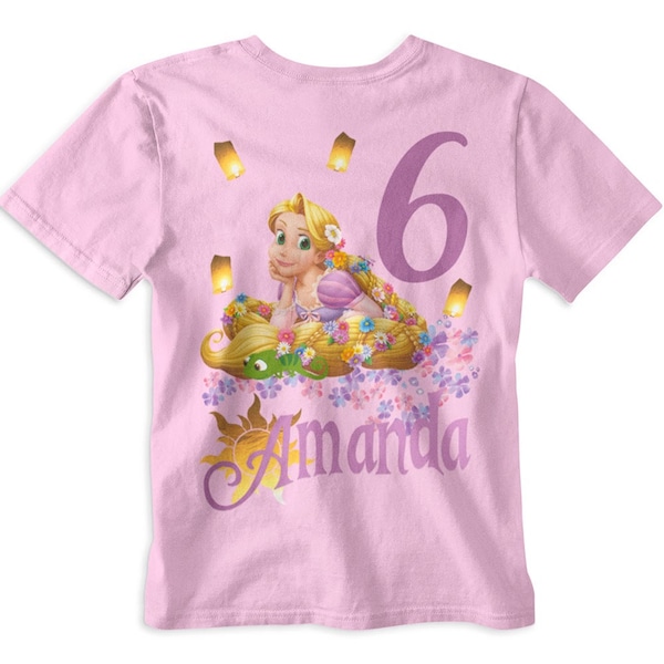 Rapunzel - Rapunzel Birthday Shirt - Tangled Birthday Shirt - Rapunzel Shirt - Tangled Birthday - Rapunzel Tshirt - Rapunzel Birthday Outfit