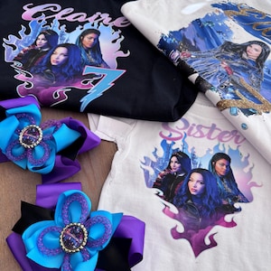 Descendants Bow, Bow for Girls, Birthday Bow, Hair Accessories