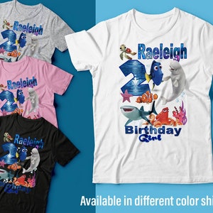 Finding Dory Birthday Shirt, Dory Birthday Shirt, Finding Dory Shirt, Dory Family Shirts, Dory Custom Shirt, Finding Nemo Birthday