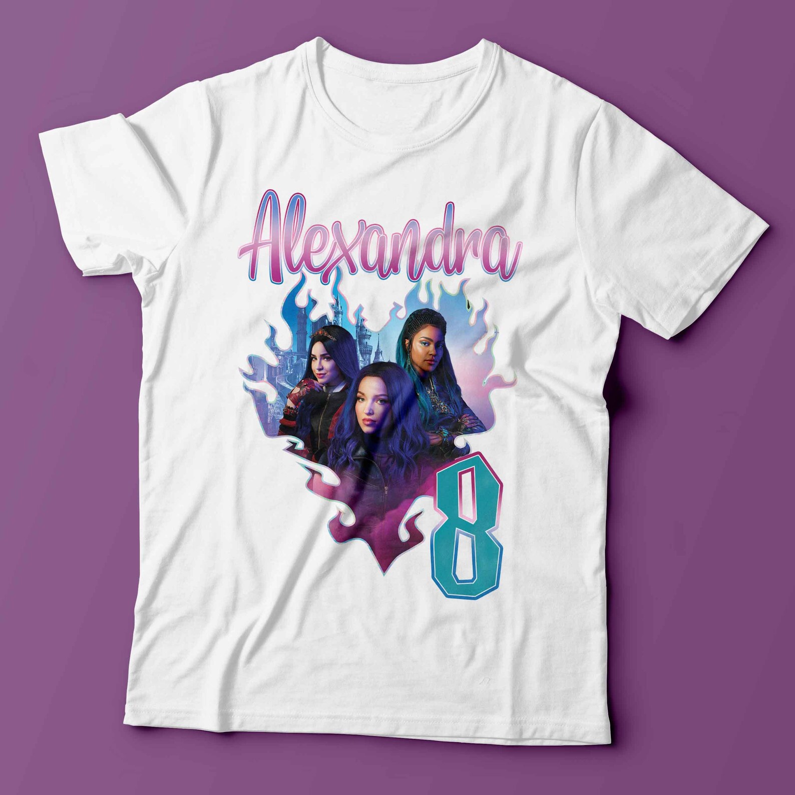 Descendants Descendants Birthday Shirt Personalized - Etsy