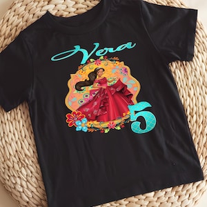 Personalized Elena of Avalor Birthday Shirt