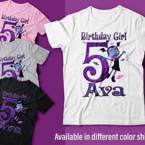 Vampirina Birthday Shirt, Vampirina Shirt, Vampirina Birthday Outfit, Vampirina Family Birthday Shirt, Vampirina Outfit, Vampirina