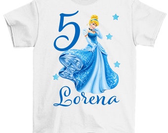 Cinderella Princess - Cinderella Birthday - Cinderella Shirt - Cinderella Birthday Shirt - Cinderella - Cinderella Costume - Princess Shirt