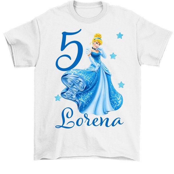 Cinderella Princess - Cinderella Birthday - Cinderella Shirt - Cinderella Birthday Shirt - Cinderella - Cinderella Costume - Princess Shirt