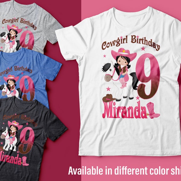 Cowgirl Birthday Shirt, Cowgirl Shirt, Cowgirl Costume Shirt, Cowgirl Birthday, Cowgirl Birthday Outfit, Cowgirl Shirt for woman, Cowgirl