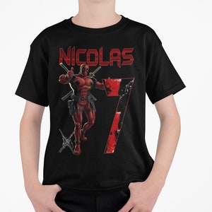 Deadpool, Deadpool Birthday Shirt, Deadpool Shirt, Deadpool Party Supplies, Deadpool Party, Deadpool Tshirt, Deadpool Shirt Kids