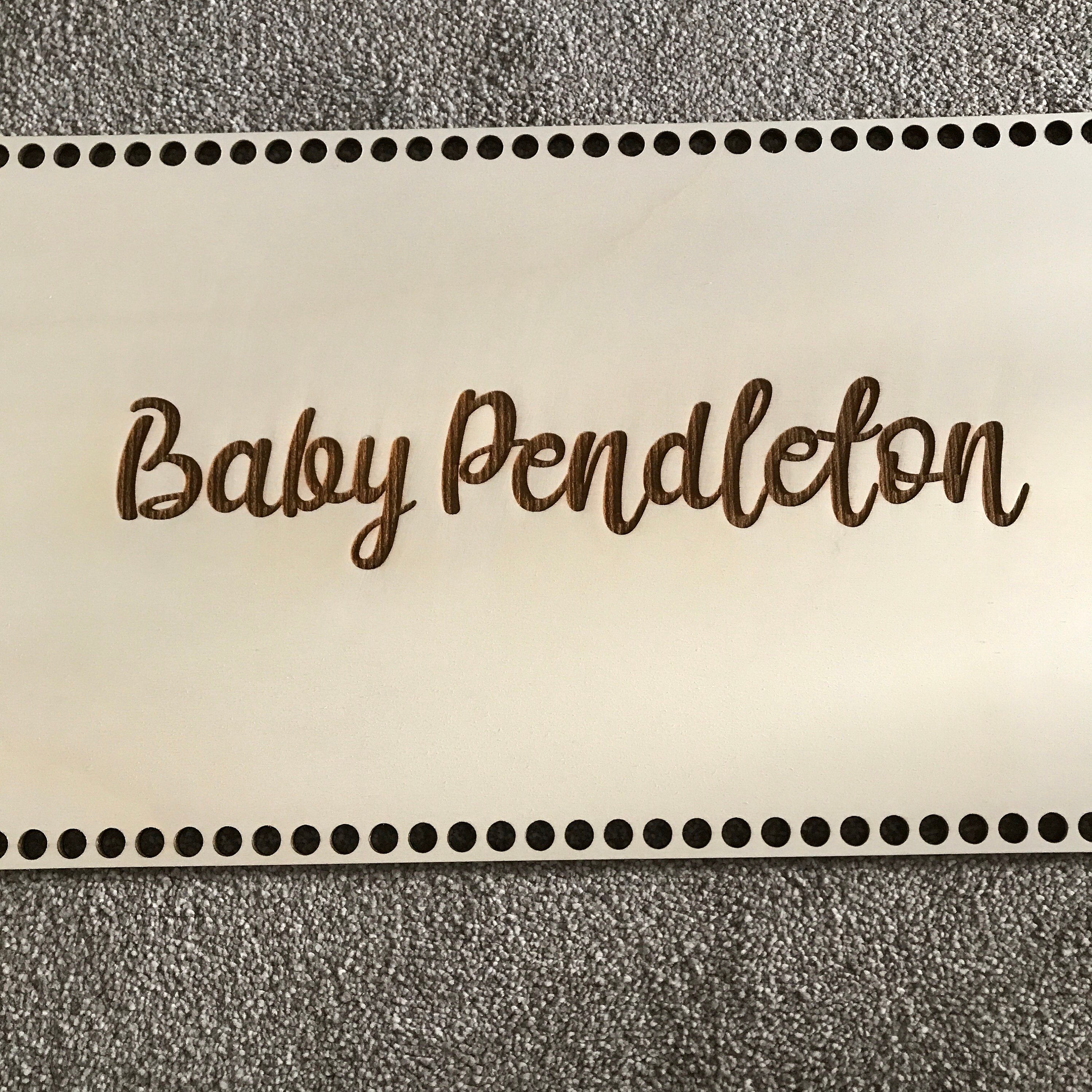 Wooden Crochet Moses Basket Base personalised Etsy UK