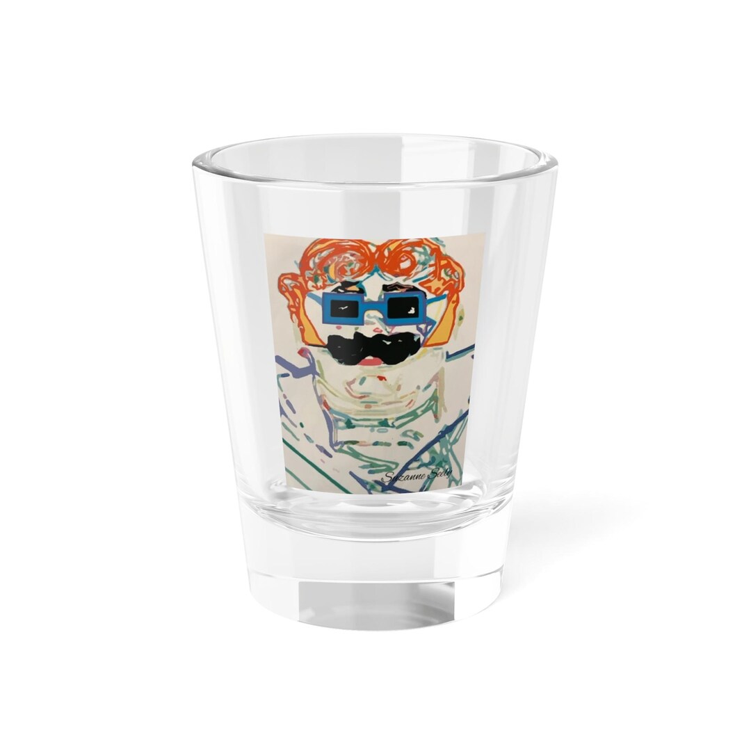 Hunk of Burning Love Shot Glass, 1.5oz Etsy