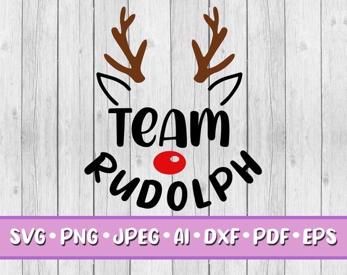 Party Rudolph Svg This item is unavailable - Etsy