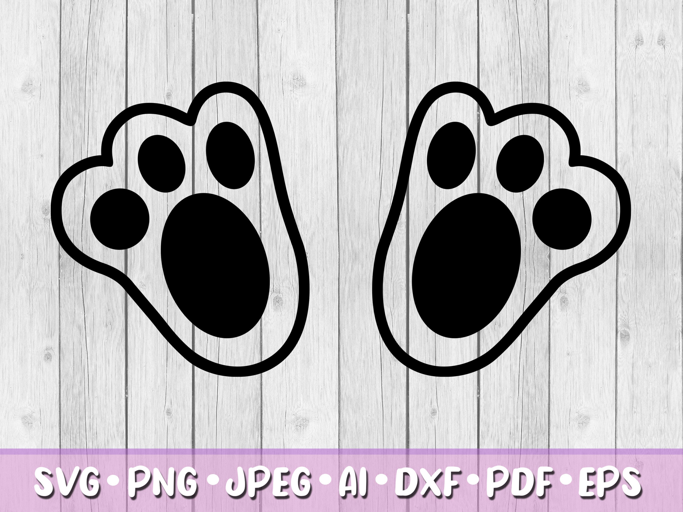 Rabbits Foot Clipart