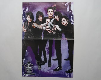 BLACK VEIL BRIDES 1 Rock band POSTER Print Art A3 SIZE