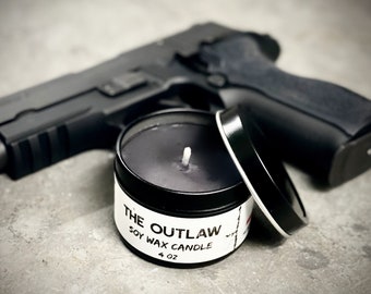 The Outlaw - Clean-Burning Soy Candle