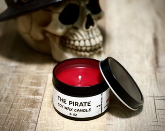 The Pirate - Clean Burning Soy Candle