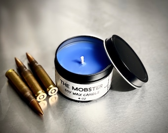 The Mobster - Clean-Burning Soy Candle