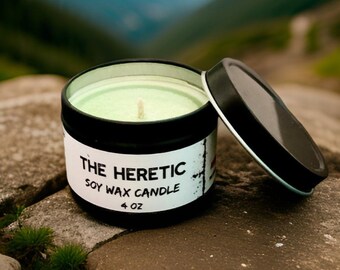 The Heretic - Clean Burning Soy Candle