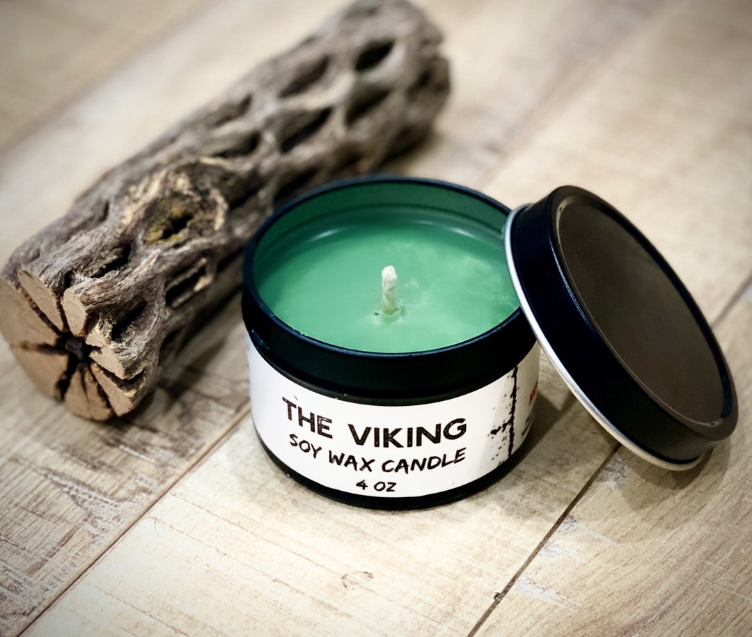 The Viking Clean Burning Soy Candle Etsy