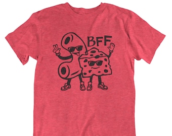 Mac&Cheese BFF, Graphic Tees, Funny Shirt, Food Tshirt, Graphic Tshirts, Tshirt Gifts, Tshirts, Novelty Tshirts, BFF, Mac and Cheese