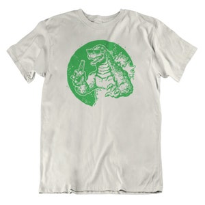 Party Godzilla, Graphic Tees, Funny Shirts, Mens Tshirt, Graphic Tshirts, Tshirt Gifts, Tshirts, Novelty Tshirt, Godzilla tee, Party Monster