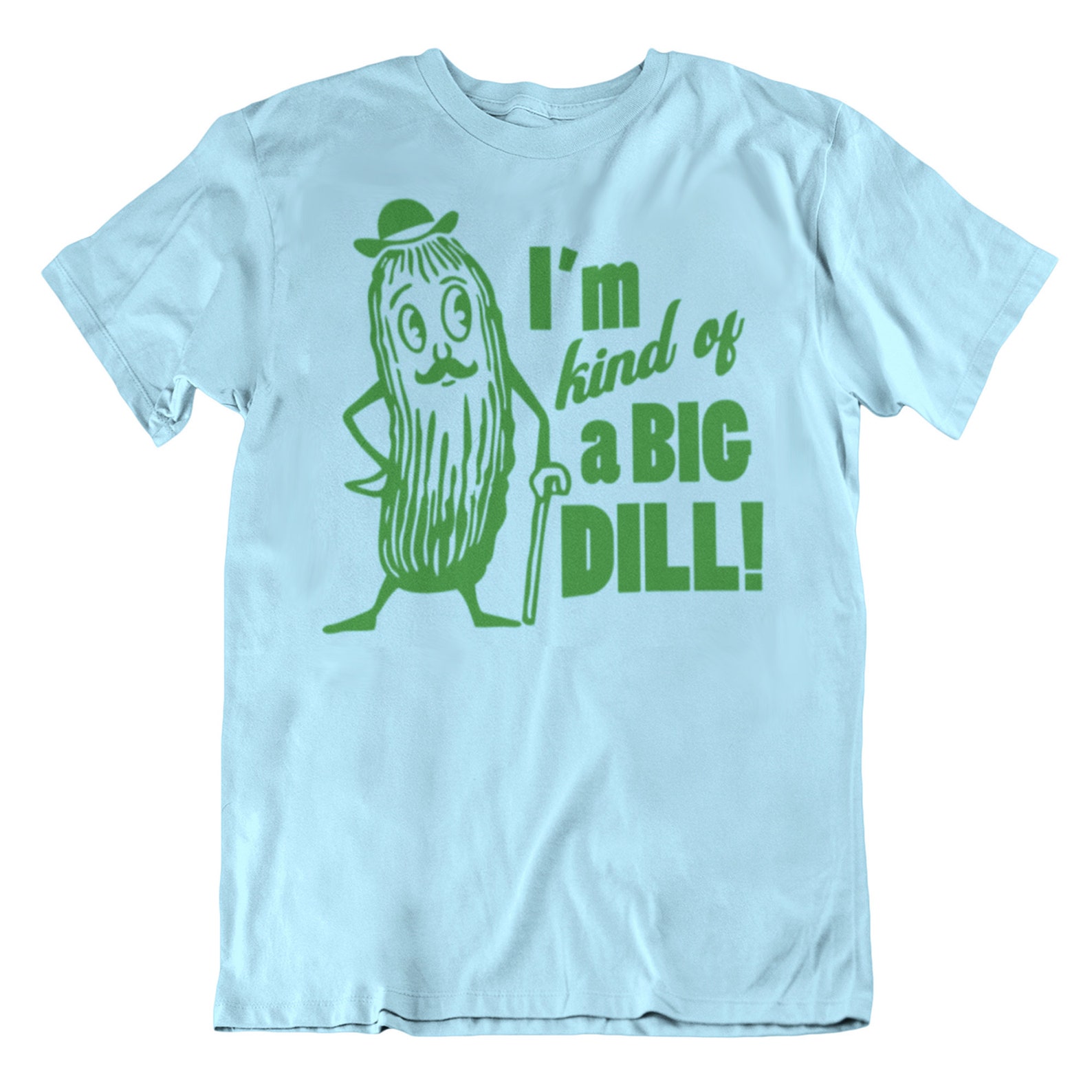 Big Dill Pickle Graphic Tees Funny Shirts Mens Tshirt Etsy