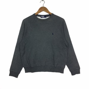 Vintage Polo By Ralph Lauren Sweatshirt Casual Jumper Streetwear Pullover small pony