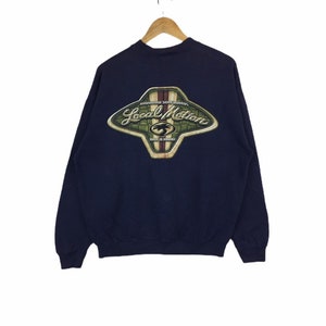 Vintage Local Motion Surf Sweatshirt Casual Jumper Streetwear Pullover